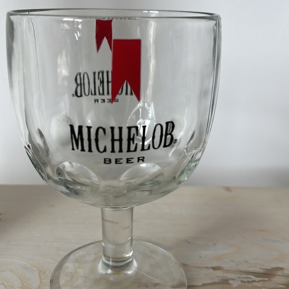 Vintage 1970s Michelob Beer Goblet - Picture 3 of 5